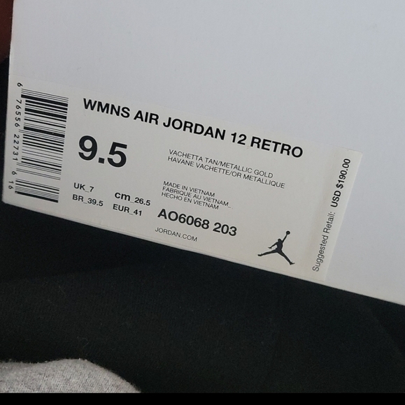 Women's Jordan 12 - Picture 2 of 2